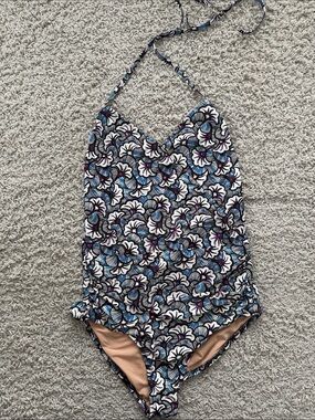 J.Crew wrap halter swimsuit